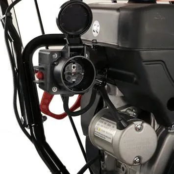 Снегоуборщик бензиновый DDE ST1176LE (двиг-ль Loncin "SnowEngine" 13 л.с, 30", 6 вперёд/2 назад, 16" колёса, эл. старт, LED фара, управление выбросом