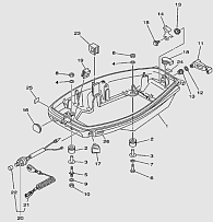 Поддон 2-Х ТАКТНОГО ПЛМ SEA-PRO T30P