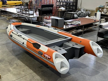 Моторная лодка РИБ Gelium 4800 (пластиковый конус)