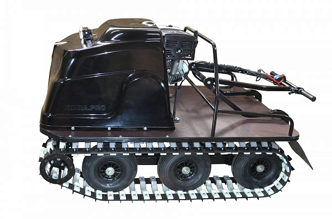 Мотобуксировщик вездеход KOiRA T20 ER (электростартер, реверс-редуктор)