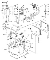 Топливный бак КВАДРОЦИКЛА STELS UTV 700 H