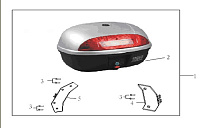 Кофр СКУТЕРА STELS OUTLANDER 150