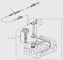 Топливный бак 2-Х ТАКТНОГО ПЛМ SEA-PRO T5P