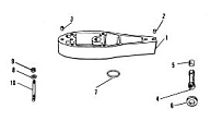 Компоненты расширения 2-Х ТАКТНОГО ПЛМ MERCURY 55 Серийный номер от 0D000750 до 0G290584