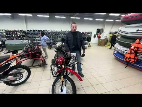 Счастливый обладатель мотоцикла Regulmoto SK200-22! Отзыв О МотоЦентре X-MOTORS г. Новосибирск