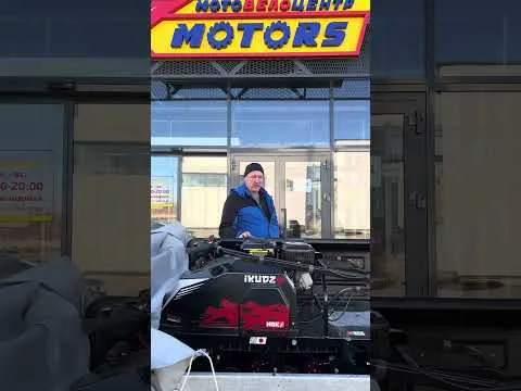 Отзыв о приобретении мотобуксировщика IKUDZO 2.0 1450/500 EKR20 в X-MOTORS #shorts
