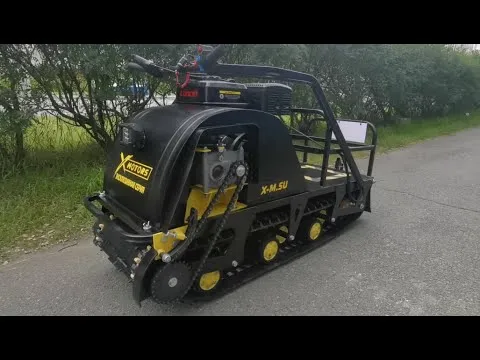 Обновленный мотобуксировщик OPTI MAX  с реверсом в максималке!