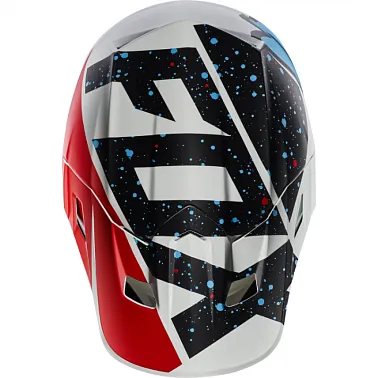 Козырек к шлему Fox V2 Helmet Visor Nirv Red/White